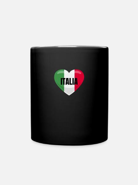 Italia - Full Colour Mug - black