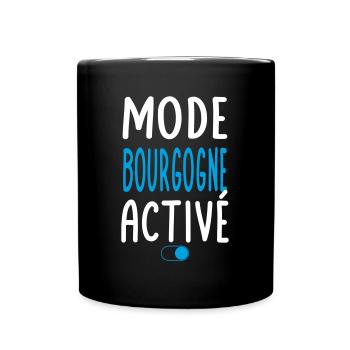 Mode Bourgogne Activé - Idée Cadeau - Mug uni - noir - Devant