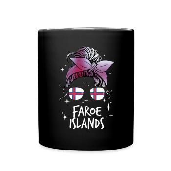 Faroe Islands - Full Colour Mug - black - Front