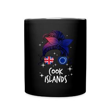 Cook Islands - Full Colour Mug - black - Front