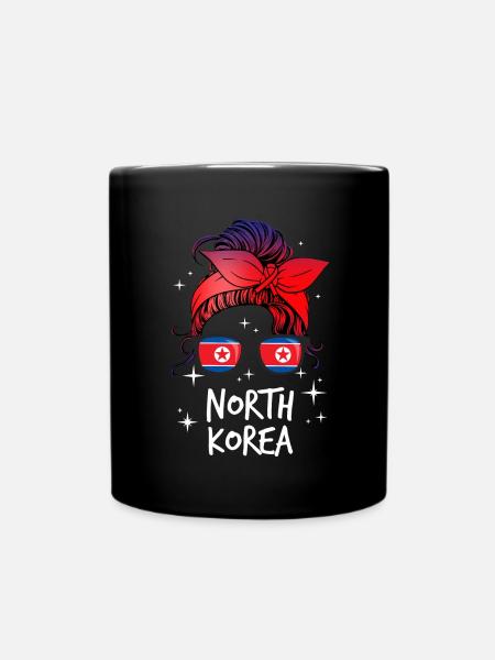Corée du Nord - Mug uni - noir