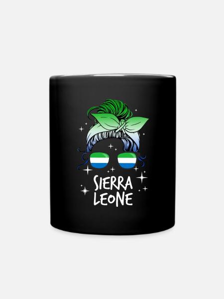 Sierra Leone - Full Colour Mug - black