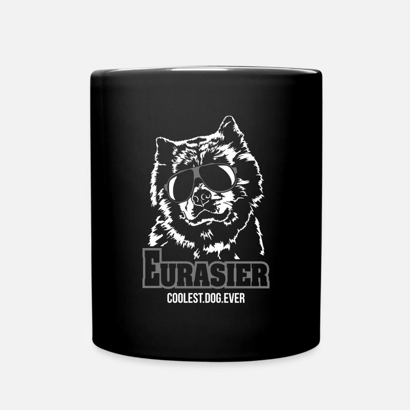 EURASIER plus cool chien chien chiens wilsigns cadeau - Mug uni - noir