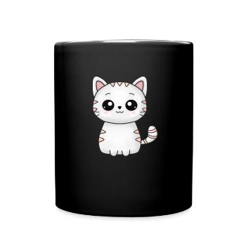 Kitty - Full Colour Mug - black - Front