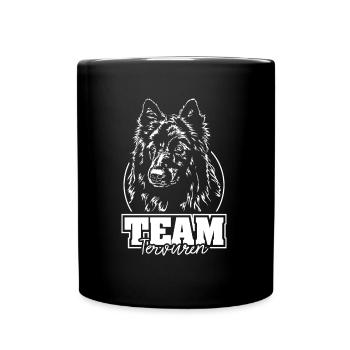 ÉQUIPE TERVUREN Chiens Sport Canin Wilsigns - Mug uni - noir - Devant