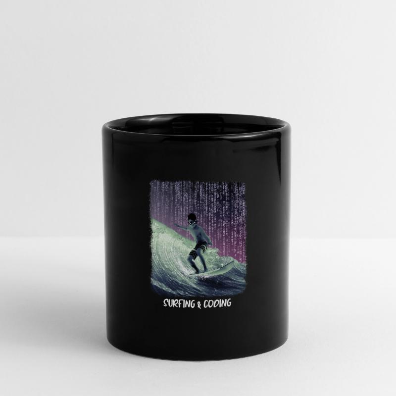 Surf & Codage Mug uni