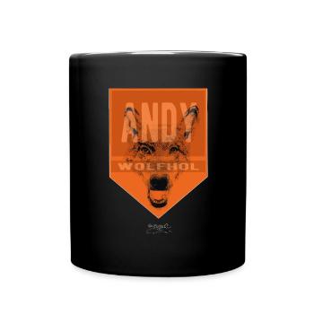 ANDY WOLFHOL - Tasse einfarbig - Schwarz - Vorne