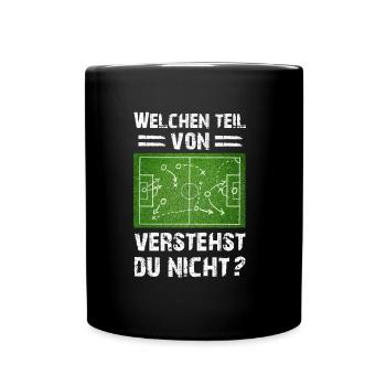 What part of football do you not understand? - Full Colour Mug - black - Front