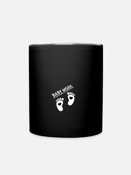 grossesse - Mug uni - noir