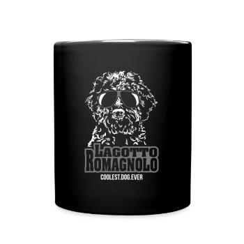 LAGOTTO ROMAGNOLO coolest dog Wilsigns Cadeau - Mug uni - noir - Devant