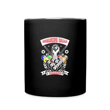 Billiard Championship - Tasse einfarbig - Schwarz - Vorne