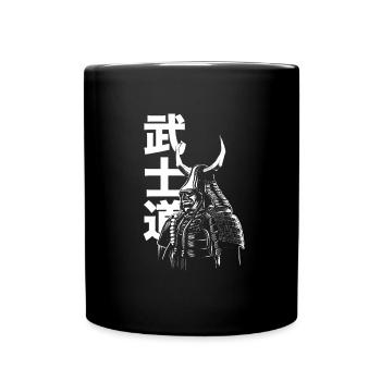 samurai - Full Colour Mug - black - Front