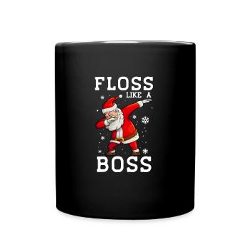 Père Noël Dab - Mug uni - noir - Devant