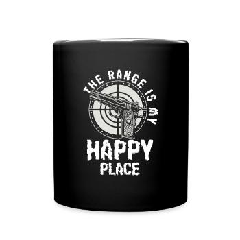 Pistolet Munitions Chasse Sport - Mug uni - noir - Devant