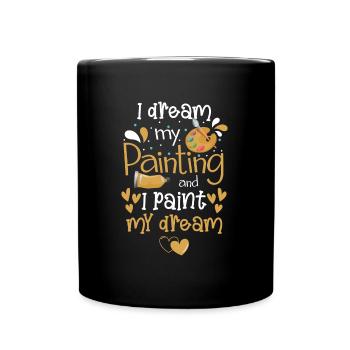 Painter Varnisher Craftsman - Full Colour Mug - black - Front