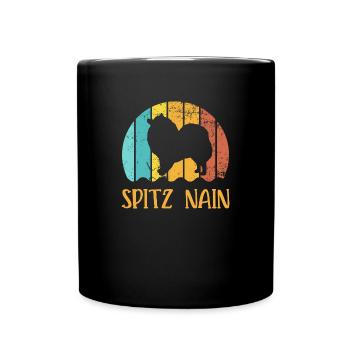 SPITZ NAIN - Mug uni - noir - Devant