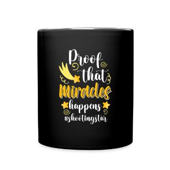 Shooting Star Ciel Astronomie Rêves - Mug uni - noir - Devant