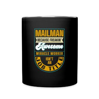Facteur Profession Facteur - Mug uni - noir - Devant