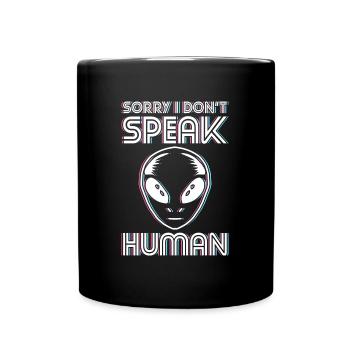 Alien Mars Space - Full Colour Mug - black - Front