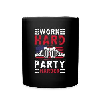 Celebration Drinking Event Celebration - Full Colour Mug - black - Front