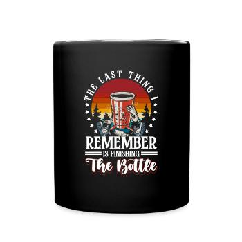 Celebration Alcohol Party Party - Full Colour Mug - black - Front