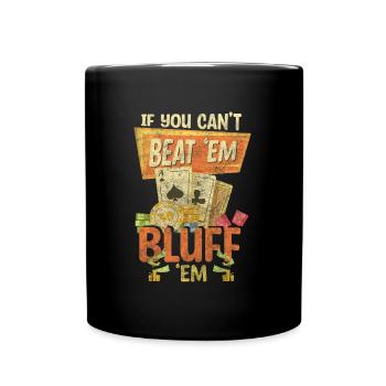 Ace Hold’em Poker - Mug uni - noir - Devant