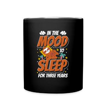 Chill tired Leisurely - Full Colour Mug - black - Front