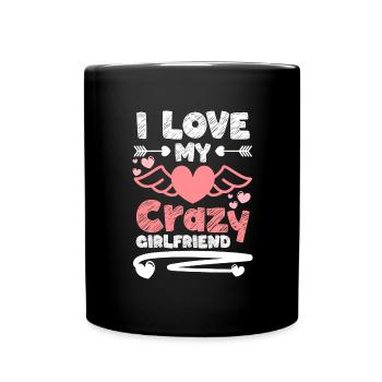 Romantic couple Great Love - Full Colour Mug - black - Front