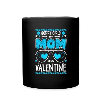 Romantic boyfriend in love - Full Colour Mug - black - Front