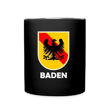 The beautiful Badnerland - Full Colour Mug - black - Front