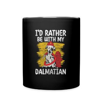 Chien Chiens Propriétaire de chien Chiot - Mug uni - noir - Devant