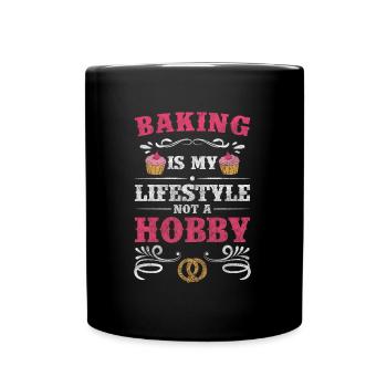 Bakery Confectioner Bakery Dough - Full Colour Mug - black - Front