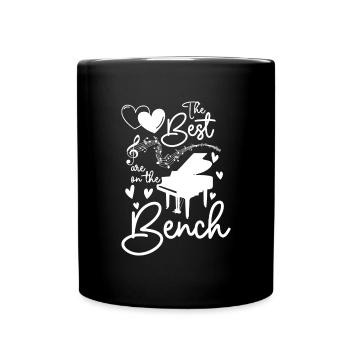 Piano, Music, Musical Instrument, Concert - Full Colour Mug - black - Front