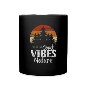 Tree Planet Hunter - Full Colour Mug - black - Front
