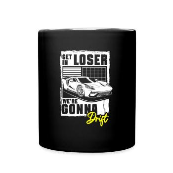 Tournevis transversal Motorsport Donut - Mug uni - noir - Devant