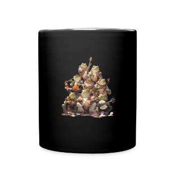 Frog - Full Colour Mug - black - Front