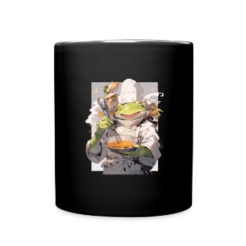 Frog - Full Colour Mug - black - Front