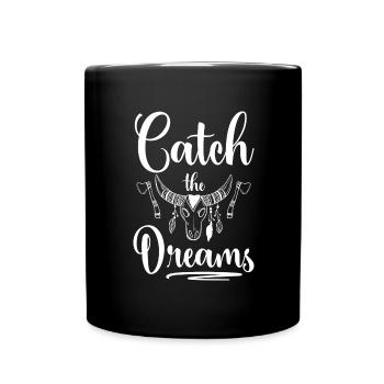 Rêve Rêveur Rêve - Mug uni - noir - Devant