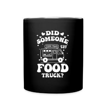 Street Food Food Burgers - Full Colour Mug - black - Front