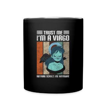 Zodiac sign August Element sign - Full Colour Mug - black - Front