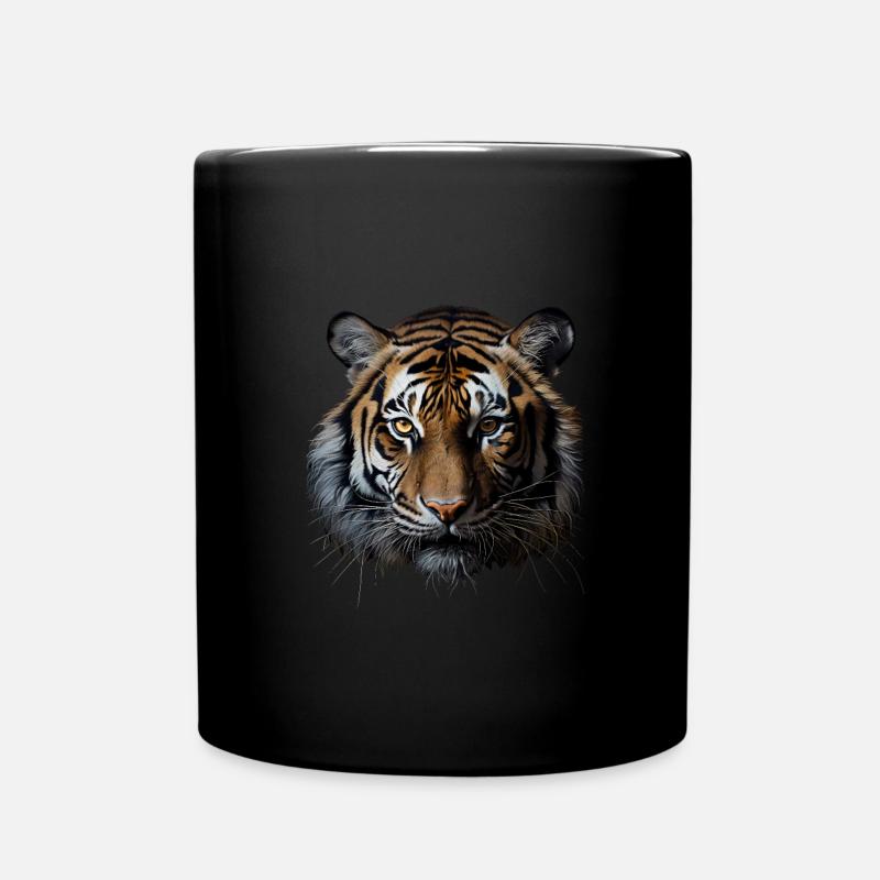 Tigre - Mug uni - noir