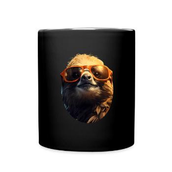 Paresse - Mug uni - noir - Devant