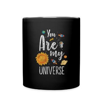 Universe Starship Mars - Full Colour Mug - black - Front
