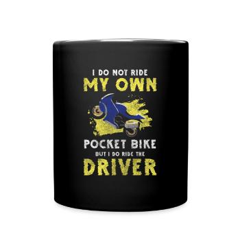 Motard Motard Mud Son - Mug uni - noir - Devant
