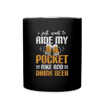 Motorcycle Motorcycle Dirt Son - Full Colour Mug - black - Front