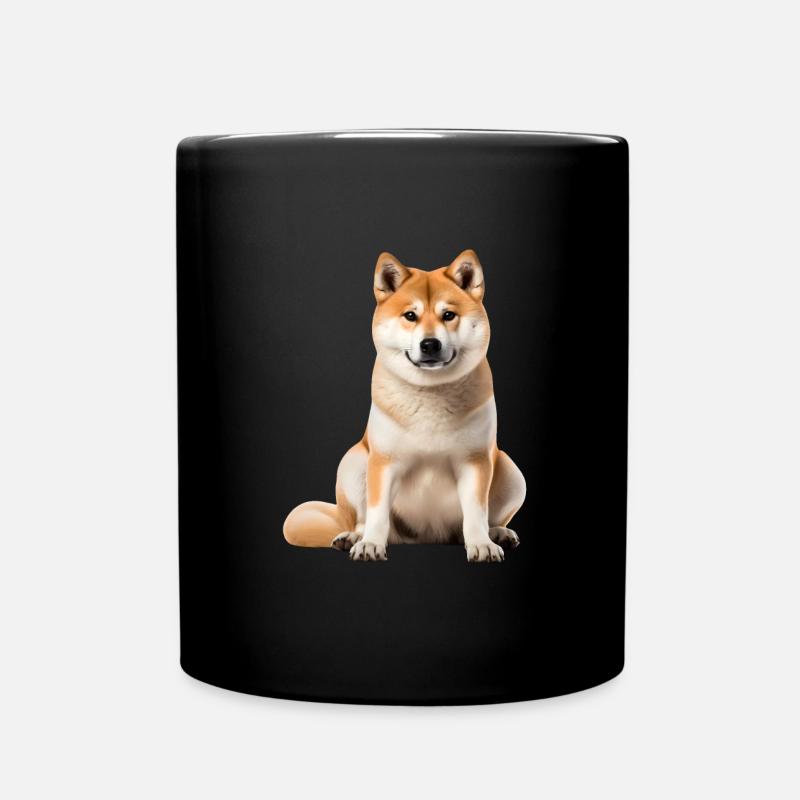 Akita Inu - Mug uni - noir