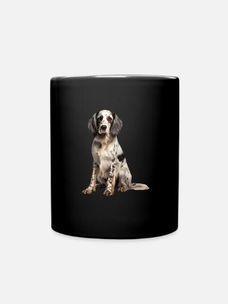 Setter anglais - Mug uni - noir