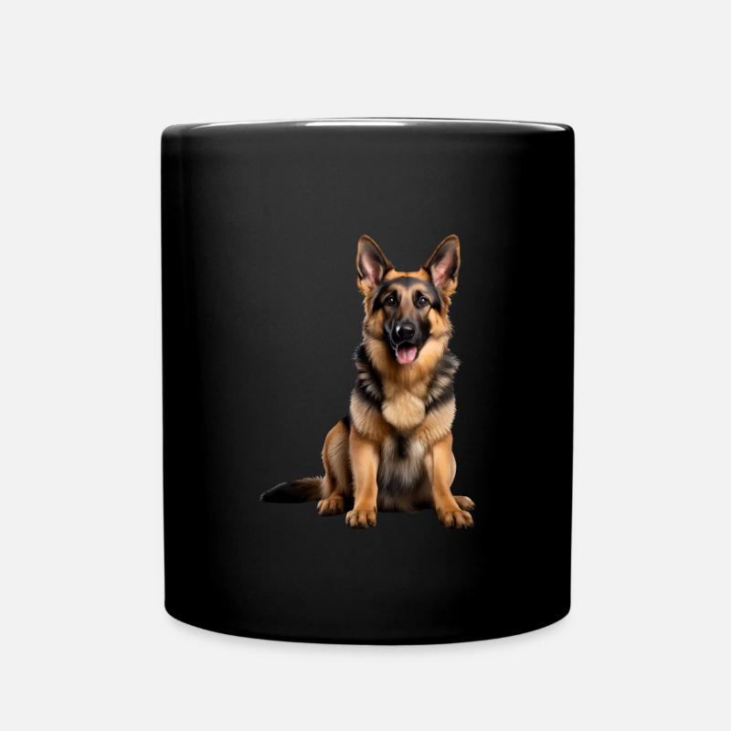 Berger allemand - Mug uni - noir