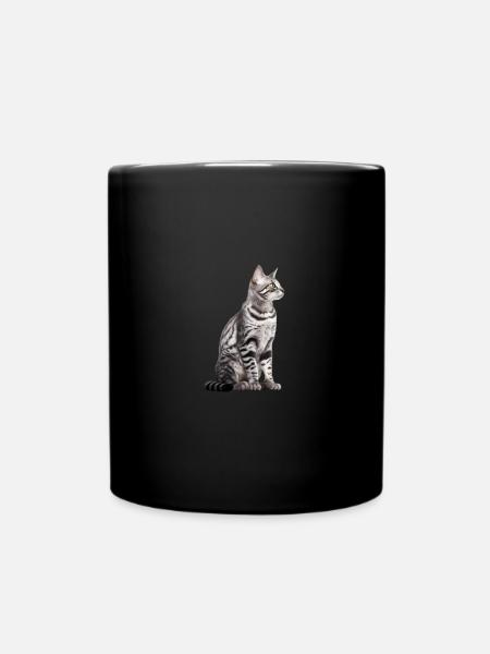 Egyptian Mau Ägyptische Mau - Full Colour Mug - black