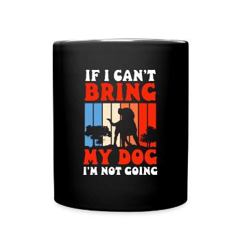 Amoureux des chiens, chiens, école de chiens, amoureux des animaux - Mug uni - noir - Devant
